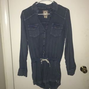 Lulus Chambray Romper